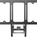 No Drill Front License Plate Holder for Tesla Model Y (2020-2024), Height-Adjustable & USA Patent-Made Front License Plate Bracket Mounting Kit with Anti Theft Features