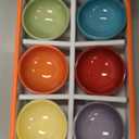 Le Creuset Set Of 6, Vancouver Pinch Bowls, 2 Oz Multi