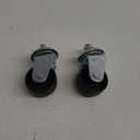 Floor Jack Casters for 3 Ton Floor Jack, Cast Iron Caster Wheels, Floor Jack Replacement Parts Fit for ATD, Cornwell, Mac Tools, Matco, Mountain, Napa, Sunex & More, Pack of 2 (12mm Stem)