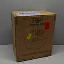 Medical king Foot Spa Massager with Heat, 14 Rollers in Foot Shape - 5 in 1 Foot Bath Massager - Adjustable Heating, Bubbles, Vibration, Pumice Stone, Mini Massage Points White, Blue