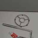Simple Houseware Toilet Paper Holder for Bathroom Tissue Freestanding Storage, Chrome