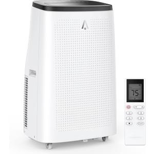 Air Conditioner, 14,000 BTU Portable Air Conditioner, 3-In-1 Cooling, Dehumidifier & Fan for Rooms Up to 700 Sq. Ft. Low Noise, Remote Control, Sleep Mode, Auto Swing & 24H Timer
