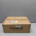 Bwarm Waterproof Heated Mattress Pad, ETL Certified Bed Warmer with Memory Function 9 Heat Settings, 1-12 Hours Auto Off Deep Pocket, Machine Washable, White Queen