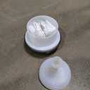 Essential Oil Diffuser Lamp, White Ceramic + Wood, Ultrasonic 180ml, Whisper soft, 4 Timers + 5 Light Settings, Auto Shut Off, Home + Office, Humidifier Air Purifier Aromatherapy