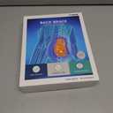 Thin Back Brace for Women Lower Back Pain Relief, Slim Fit & Lightweight for Wearing Under Clothes, Ideal for Sciatica, Scoliosis, Posture, Lifting, Size M