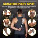 The Ultimate Back Scratcher, Scalp Massager, Back Massager & Exfoliator Large Scratch Surface, Gifts for Men Women, Itch & Sunburn Reliever - an All Body Scratcher Gives a Deep Soothing Scratch