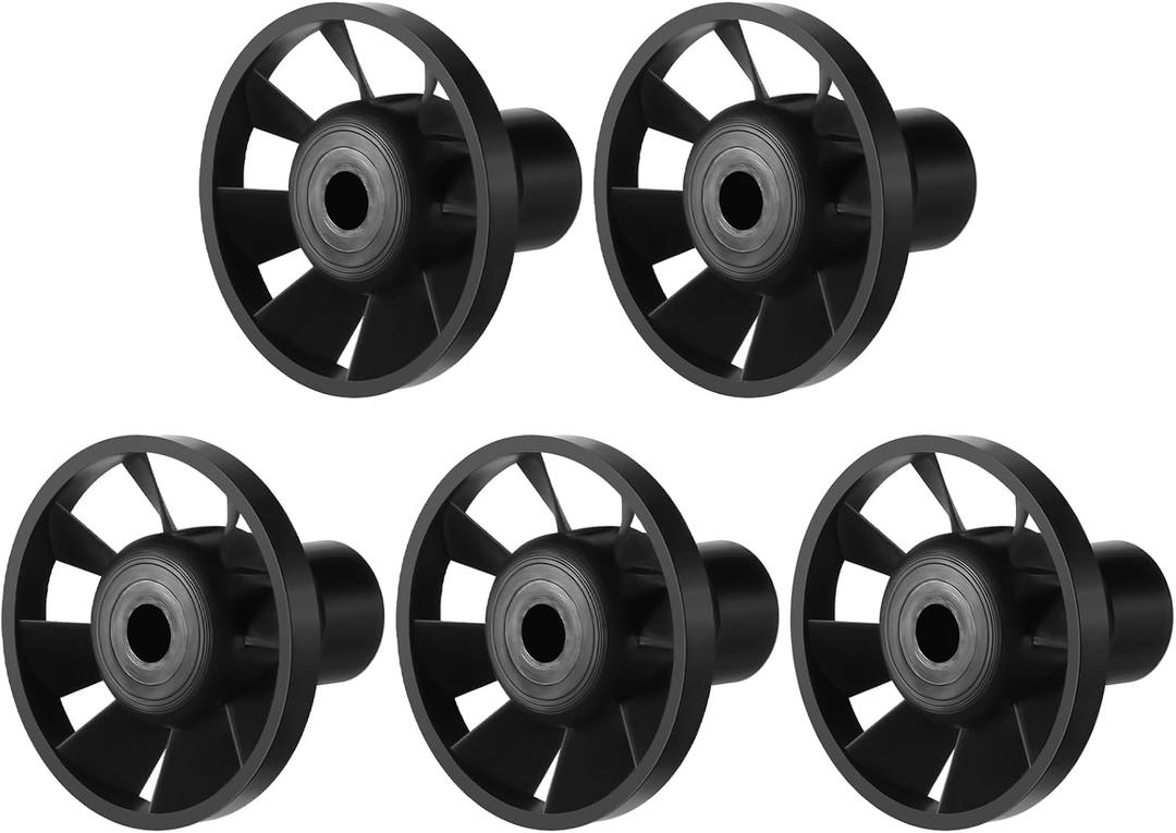 Lasnten 5 PCS Blowing Dust Nuts Rotary Tool Dust Blower Attachment Rotary Fan for Electric Grinder Tool Accessories