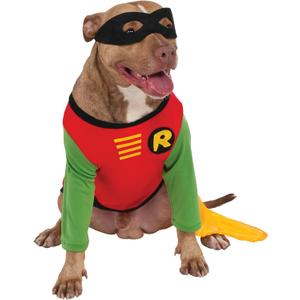 Rubies Teen Titans: Robin Pet Costume for Dogs or Cats, Large (Large (Pack of 1))