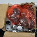 Room Divider Portable 88'' Partition Room Dividers and Folding Privacy Screens 4 Panel Wall Divider for Room Separation, Freestanding Fabric Room Divider Panel with Wheels for Home Office Hospital (Black)