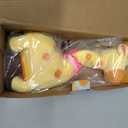 LUKETURE Dancing Talking Giraffe Toy Stuffed Plush, Cute Interactive Talking Giraffe Gift for Girls Boys Kids, Musical Baby Toys Singing 10 Children's Song Repeats What You Say (Dancing Giraffe)