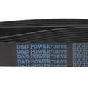 2 x D&D PowerDrive 5PK1005 CRP Industries Replacement Belt