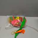 LEEZZIZZ 30Pcs Punch Balloons, Thickened Neon Punching Balloon Heavy Duty Party Favors for Kids with Rubber Band Handle, Bouncy Balls for Birthday Weddings Goodie Bag Stuffer Supply