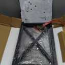 YINMIT Countertop Shelf Organizer,Coffee Bar Accessories,Spice Rack,Coffee Counter Shelf,2 Tier Coffee Organizer Station for Mugs,Cups,Cream,Syrup(Black, Large)