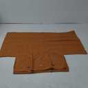 JELLYMONI Pillowcases King Set of 2 Cotton Button Pillow Covers 2036in Caramel Bed Pillow Cases 100% Washed Cotton Soft Breathable (Pillows are not Included)