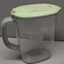 PUR 7-Cup Water Pitcher, 1 Genuine Filter, Cleaner, Great-tasting Water, Dishwasher Safe, Powerful, Faster Filtration, LockFit Cap Design - Lime
