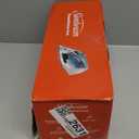 Sunbeam Turbo Steam Iron 1400W Quick Heat Stainless Steel Soleplate Shot of Steam Horizontal and Vertical 3 Way Auto Off 240ml Water Tank White Teal