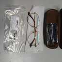 Aviator Reading Glasses for men and Women Blue Light Blocking Lens Spring Temple