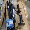 Hydraulic Pickup Truck Crane with Hand Winch,2000 LBS Capacity,360Swivel Truck Jib Engine Hoist Crane,Davit Crane,44.09to 57.48Working Boom Range,for Lifting Workshops,Construction,Agriculture