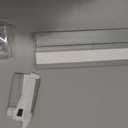 LazBlinds Top Down Bottom Up Cordless Cellular Shades, 26" W x 64" H, Grey