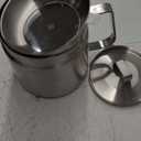 Oxydrily Deep Fryer Pot with Basket and Oil Strainer, 304 Stainless Steel Pour Fryer for French Fries/ Japanese Tempura, Small Versatile Frying Pot for Kitchen Oil Filter/ Grease Container/ Cooking 2L/ 2Qt