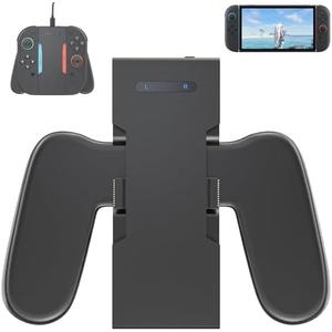 TanReginal Charging Grip for Nintendoo Switch 2 J0yCon, Comfort Grip for NSwitch2 Controllers J0yCon 2 Magnetic Connection，Charge While Playing，Comfortable Grip