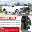 Center Console Cup Holder Compatible with 1999 2000 2001 Ford F-250 F-350 F-450 F-550 Super Duty
