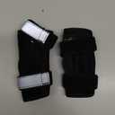 Dog Leg Braces for Rear Legs, Hock Brace for Back Legs with Metal Strips and Safety Reflective Straps for Short Legs, Joint Warps Support for Hind Legs Injuries Sprains Arthritis (Large(1Pair))