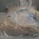 Cozy Bliss Faux Fur Throw Blanket for Couch, Cozy Warm Plush Striped Blanket for Sofa Bedroom Living Room, 50 * 60 Inches Tiedye Khaki