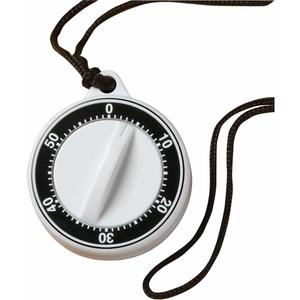 Miles Kimball Portable Neck Timer, Fridge Timer, White