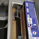 YOMILINK 8000 lbs Trailer Jack, Bolt-On, 28.6" Vertical Travel, Heavy Duty, Adjustable Drop Leg, for Utility Trailer, Yacht, Boat,Black