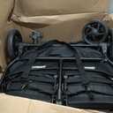 Jeep Destination Ultralight Side x Side Double Stroller, Midnight
