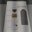 Tabletop Ironing Board, Portable Iron Board with Iron Rest, Foldable Small Ironing Board with Heat Resistant Cover and 100% Cotton Pad, 31.5" x 11.8" x 7", Grey