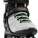 Rollerblade Macroblade 80 ABT Women's Adult Fitness Inline Skate, Glacier Grey/Mint, Performance Inline Skates, Size 9.5