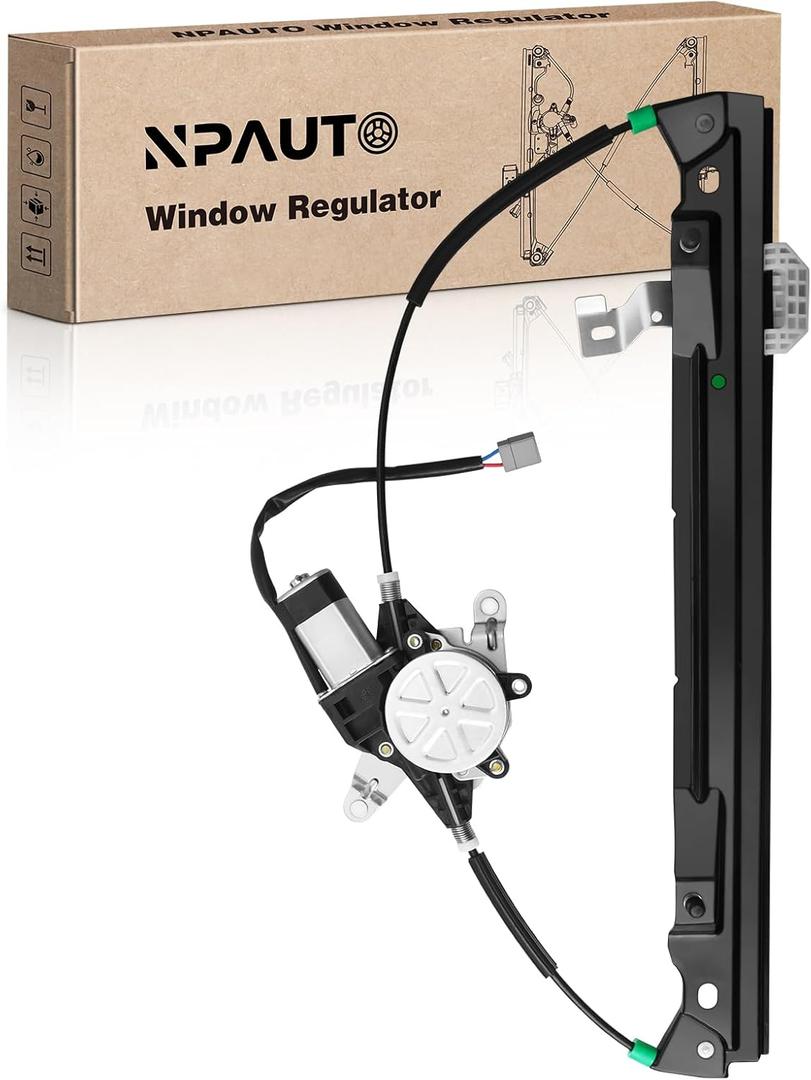 Rear Passenger Side Power Window Regulator w/Motor Replacement for 2002-10 Ford Explorer, 2007-10 Ford Explorer Sport Trac, 2002-10 Mercury Mountaineer, 2003 2004 2005 Lincoln Aviator, Right, 748-507