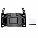 Upgrade License Plate Relocation Bracket for Harley-Davidson | Limited edition | Fits 1986-2025 Harley Softail/Touring | Dark night Black Aluminum | Rear Lower Position | Custom Style