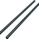 15mm Camera Rods Aluminum Alloy 16Inch Black Rail Rod 400mm Pack of 2- (A014-16 Rod-400mm)