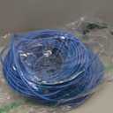 Cat5e Ethernet Cable 250 FT, Cat 5e Internet Cable, Blue Snagless Patch Cord, Flexible, Network, LAN, PoE, Standard RJ45 Connector for PC, Server, Router, Modem, TV, PS5 - with 15 Cable Ties