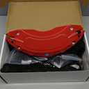 Brake Caliper Covers Compatible for Chevrolet Blazer 18 in 19 in Wheel Hub fit for Front and Rear Car Caliper Cover 2022 2023 2024 for Chevy Blazer Set of 4 Red