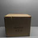 MONITO Ceramic Dinnerware 16 Pieces Dinner Set,Plates Pasta Bowls Cereal Bowls Reactive Change Glaze Dish Sets, Modern Stoneware Dishes,Gift, Creamy white