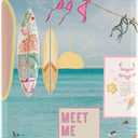 Go on Holiday Travel Luggage Cover Meet in Beach Suitcase Cover Anti-scratch Suitcase cover Fits 26-28 Inch