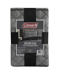 Coleman Quilted Standard Sham - Gregory Plaid