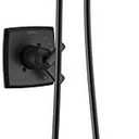 Delta Faucet Ashlyn 17 Series Dual-Handle Delta Shower Trim Kit with In2ition 2-in-1 Shower Head with Handheld Spray, Matte Black Shower Fixture, Matte Black T17264-BL-I (Valve Not Included)