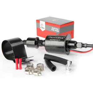 CarBole Universal Micro Electric Fuel Pump Inline Low Pressure Pump E8012S 12V, 5-9 PSI,30 GPH,5/16 Inch