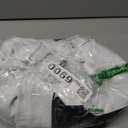 H.VERSAILTEX 100% Blackout Curtains for Bedroom with Black Liner Full Room Darkening Curtain 54 Inch Long Thermal Insulated Back Tab/Rod Pocket Window Drapes for Living Room, 2 Panels, Greyish White