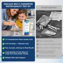 23 in 1 Drinking Water Testing Kit with Bacteria Test, 158 Strips Water Test Kit for Tap & Well Water, Tests Hardness, Chlorine, Copper, Iron, Lead, pH, Alkalinity and More