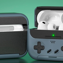 Inesore for Airpods Pro 3 Case Cover, Lock for Airpod Pro 3 (2025), Classic Cool Funny Game Console Hard Airpods Pro 3 Case for Men Boy(Black)