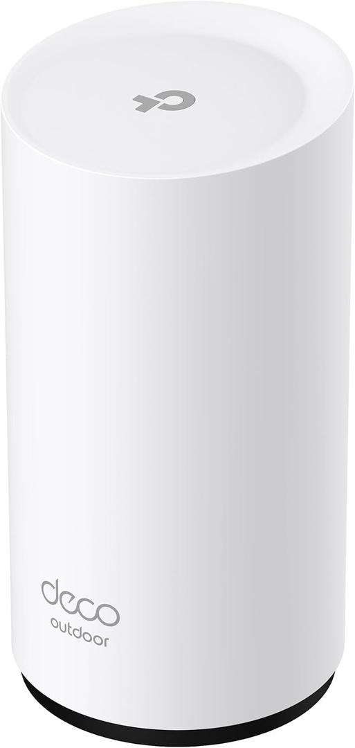 TP-Link Deco 7 BE25 BE5000 Dual-Band Wi-Fi 7 Mesh Extender – Up to 2,800 sq. ft., Dual 2.5G PoE+ Ports, IP65 Waterproof, MLO, Multiple Mounting Options, Secure by Design, 1-Pack