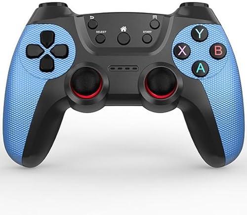 X2 Blue Retro Gaming Console 4K Edition Plug-and-Play TV Gaming Console 128GB Storage 40,000+ Games and 40+ emulators 2 Rechargeable Wireless Controllers (128G-Battery Wireless Controller)