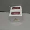 2 x MEEDEE Rust Velvet Ribbon 1 Inch Single Face Nylon Velvet Ribbon 2 Rolls 20 Yards Rust Red Ribbons for Christmas Tree, Gift Wrappig, Rustic Wreath, Velvet Bow Making, Floral Bouquet, Home Decor