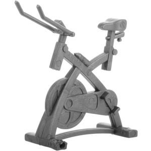 TOYANDONA Dollhouse Dynamic Bicycle Model Miniature Fitness Equipment for Dollhouse Decor Unique Architectural Miniature Accessory (4.50X4.20X1.70CM)